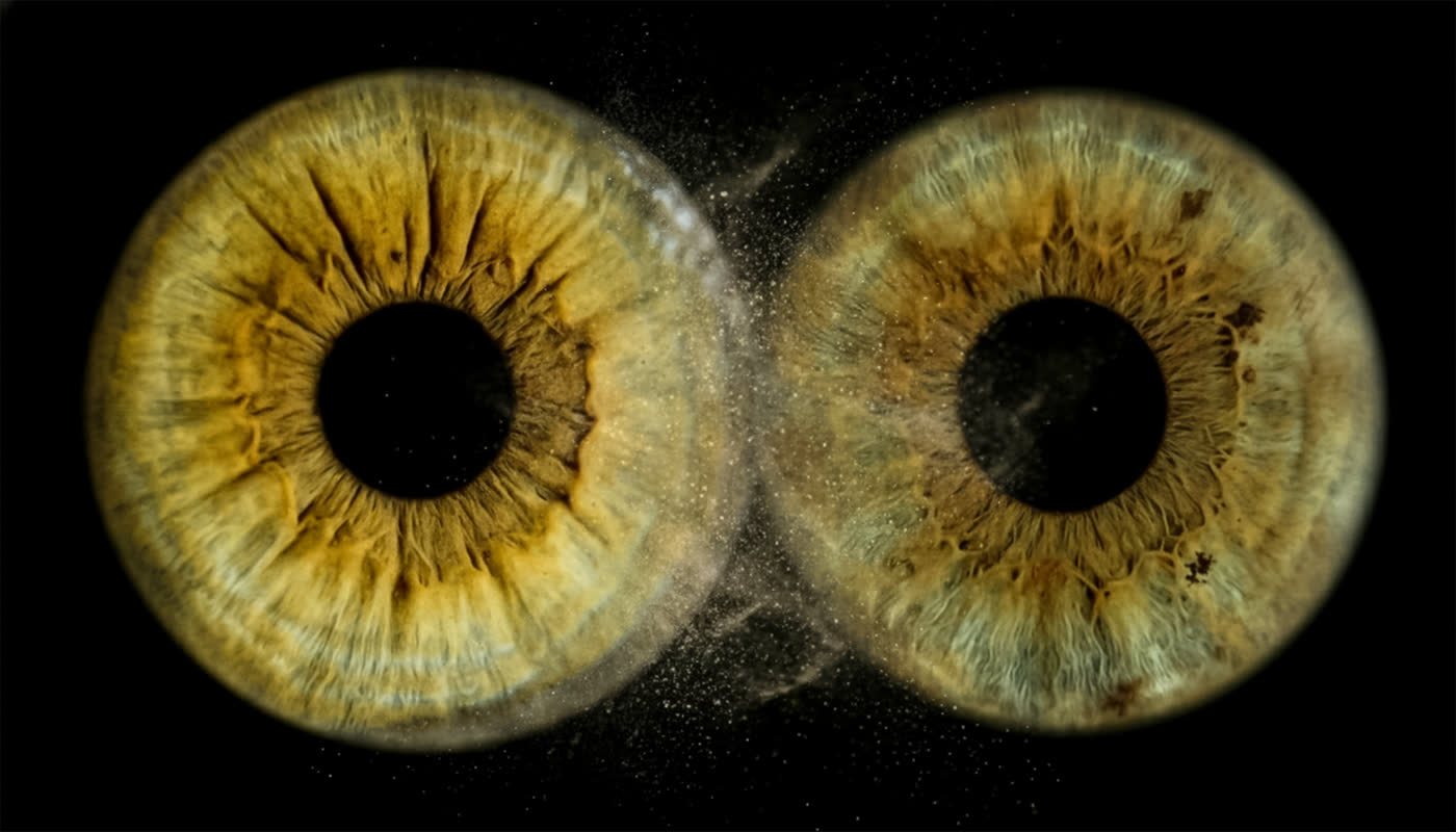 Doppelte Iris Effekt